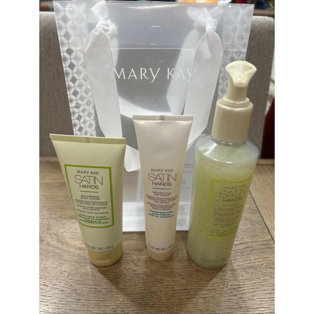mary kay satin hands white‎ tea citrus